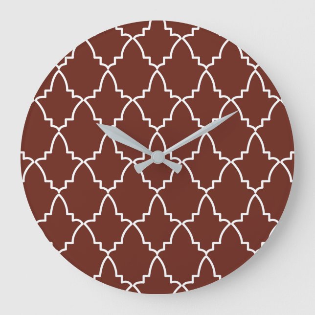 Grande Horloge Ronde Patters de Burgundy (Recto)