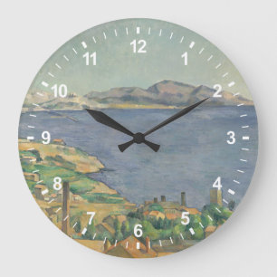 Grande Horloge Ronde Paul Cezanne   le Golfe de Marseille vu de L