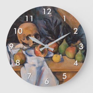 Grande Horloge Ronde Paul Cezanne - Still Life with Skull