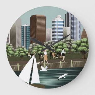 Grande Horloge Ronde Paysage urbain