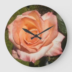 Grande Horloge Ronde Peach Rose