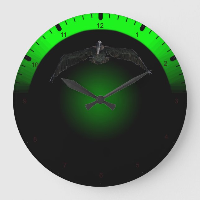 Grande Horloge Ronde Pélican (Recto)