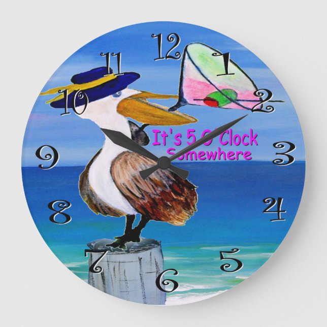 Grande Horloge Ronde pelictail clock (Recto)