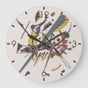 Grande Horloge Ronde Petits Mondes I - Kandinsky