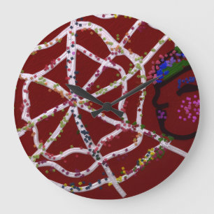 Grande Horloge Ronde Pharaon araignée femelle
