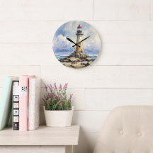 Phare aquarelle