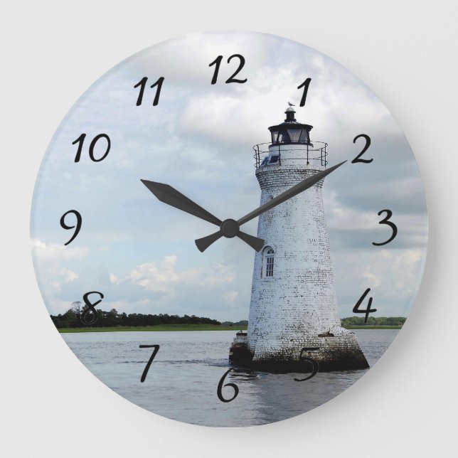 Grande Horloge Ronde Phare de Cockspur Island (Recto)