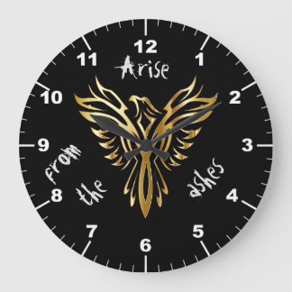 Grande Horloge Ronde Phoenix arise from the ashes