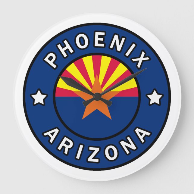 Grande Horloge Ronde Phoenix Arizona (Recto)