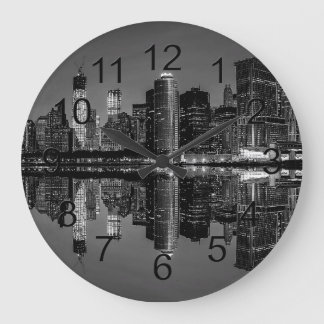 Grande Horloge Ronde Photo du paysage d'horizon de New York City