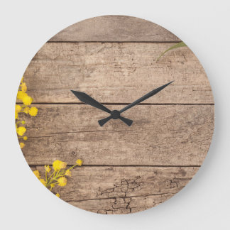 Grande Horloge Ronde Photographie stock, design vintage.