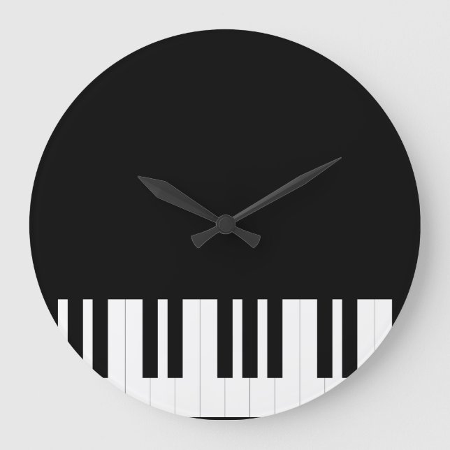GRANDE HORLOGE RONDE PIANO (Recto)