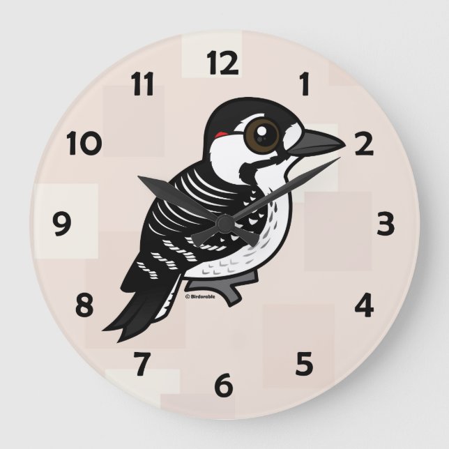 Grande Horloge Ronde Pic rouge Birdorable (Recto)