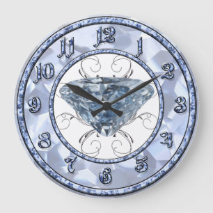 Grande Horloge Ronde Pierre Bleue