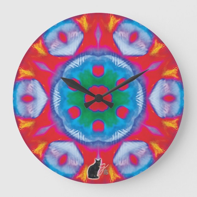 Grande Horloge Ronde Pippin Kaleidoscope (Recto)