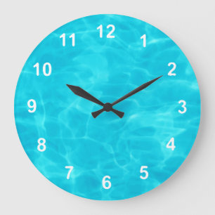 Grande Horloge Ronde Piscine.
