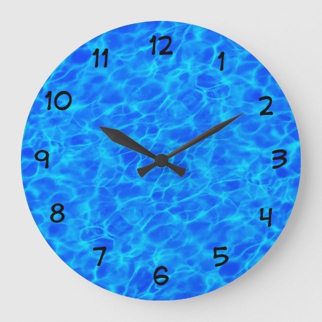 Grande Horloge Ronde Piscine Conwater Theme (Recto)