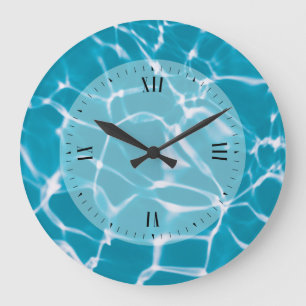 Grande Horloge Ronde Piscine de water reflection