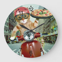 Pizza cat - chat - livraison de pizza