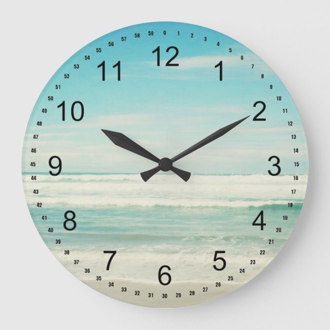 Grande Horloge Ronde Plage (Recto)