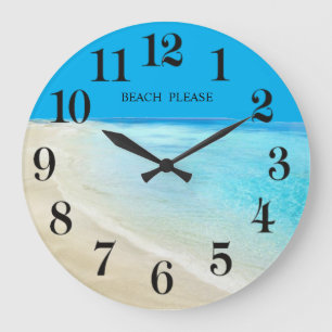 Grande Horloge Ronde Plage