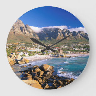 Grande Horloge Ronde Plage de Camps Bay et chaîne des Douze Apôtres