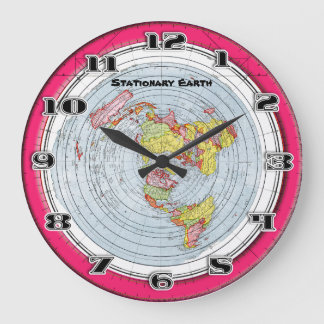 Grande Horloge Ronde Plan Map of the World