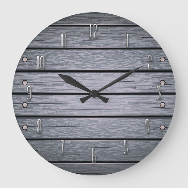 Grande Horloge Ronde Planification de Wall Clock (Recto)