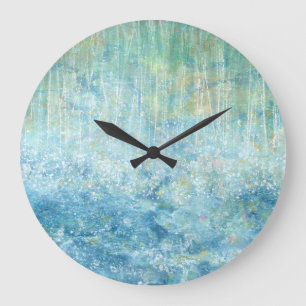 Grande Horloge Ronde Plein Chats