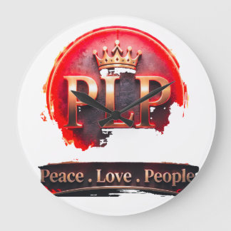 Grande Horloge Ronde PLP NOVA V | Graphisme Premium (T-Shirt/Hoodie/Swe