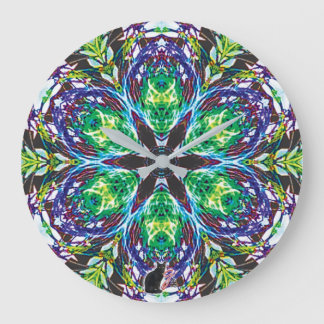 Grande Horloge Ronde Pods Kaleidoscope