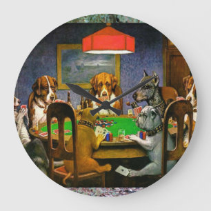 Grande Horloge Ronde Poker
