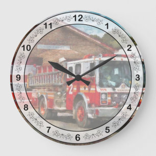 Grande Horloge Ronde Pompier - Union Fire Company 1