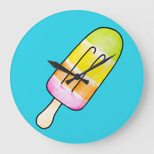 Grande Horloge Ronde Popsicle
