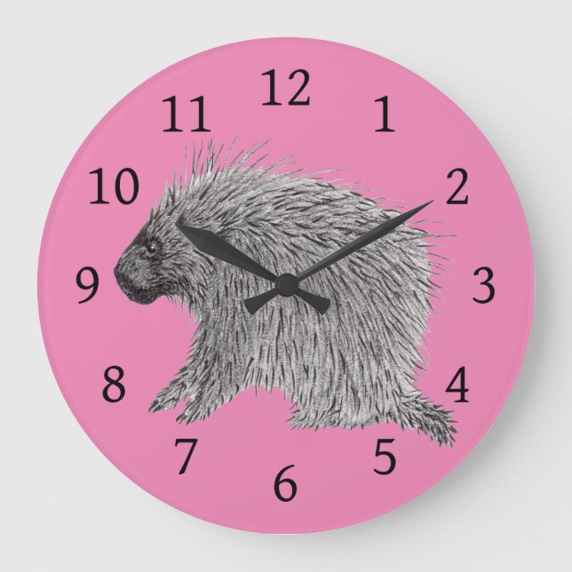 Grande Horloge Ronde Porcupine (Recto)