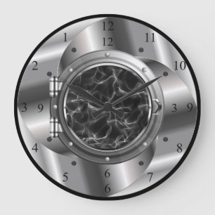 Grande Horloge Ronde Portail machine à temps ~XZZ 01~Temps/espace/Conti