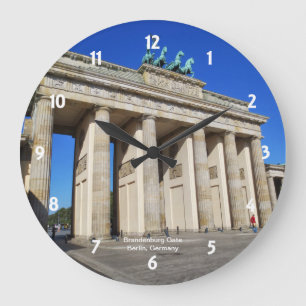 Grande Horloge Ronde Porte de Brandebourg, Berlin, Allemagne