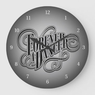 Grande Horloge Ronde Pour Toujours Une Danse