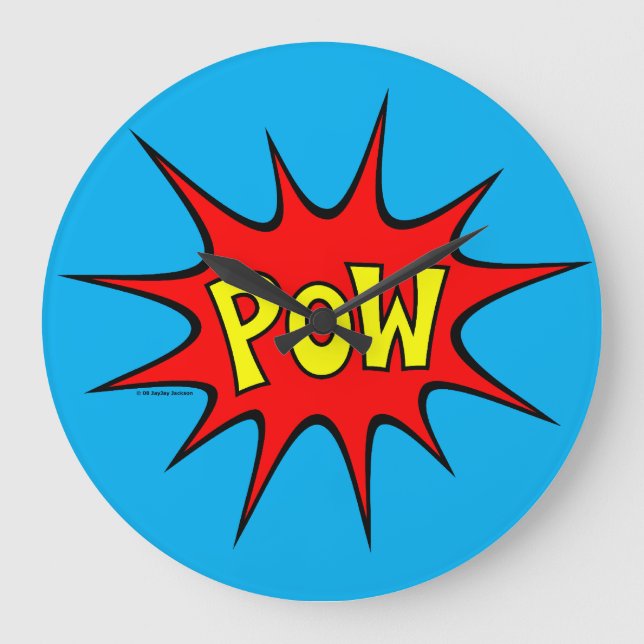 Grande Horloge Ronde Pow ! (Recto)
