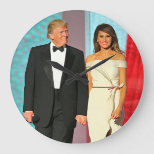 Grande Horloge Ronde Premiers couples Donald et inauguration d'atout de