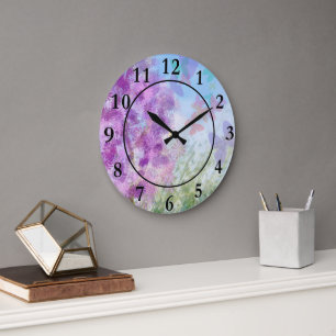 Grande Horloge Ronde Pretty Butterfly
