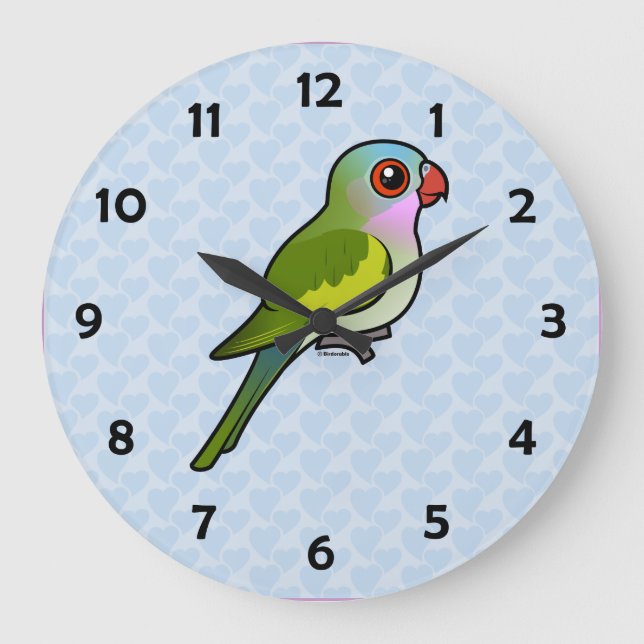 Grande Horloge Ronde Princesse Parrot (Recto)