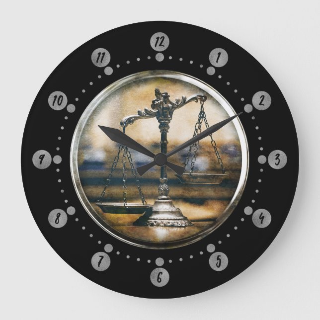 Grande Horloge Ronde Procureur | L'heure de la justice (Recto)