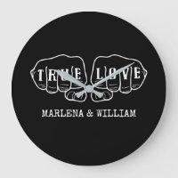 Punk Rock Tattoo Mains True Love 42nd Anniversary 