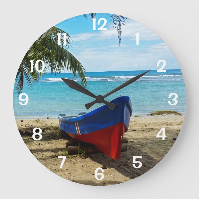 Grande Horloge Ronde Pura Vida au Costa Rica - Amérique centrale (Recto)