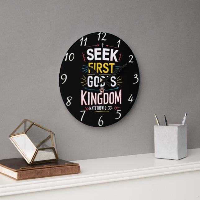 Grande Horloge Ronde Quête Divine : Poursuivre le royaume des dieux (Bureau)