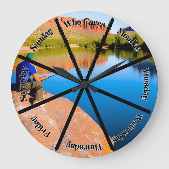Grande Horloge Ronde Qui S'Occupe De L'Horloge De Retraite (Recto)