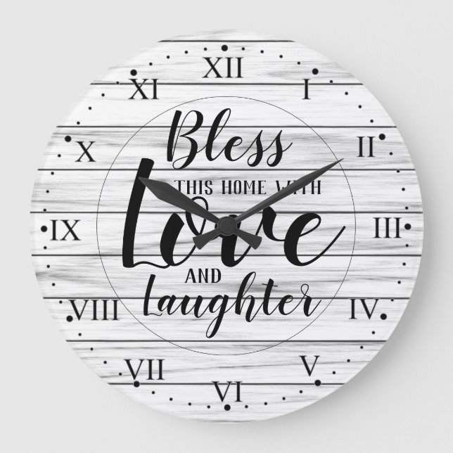 Grande Horloge Ronde Quota de Bless this Home (Recto)