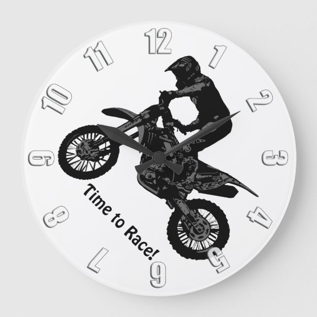 Grande Horloge Ronde Racing de Dirt (Recto)