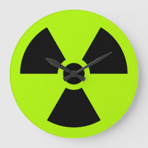 Grande Horloge Ronde Radioactif